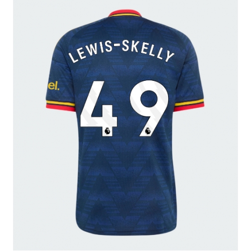 Arsenal Myles Lewis-Skelly #49 Maglia Gara Trasferta Repliche 2026-27 Maniche Corte Arsenal Myles Lewis-Skelly #49 Maglia Gara Trasferta Repliche 2026-27 Maniche Corte